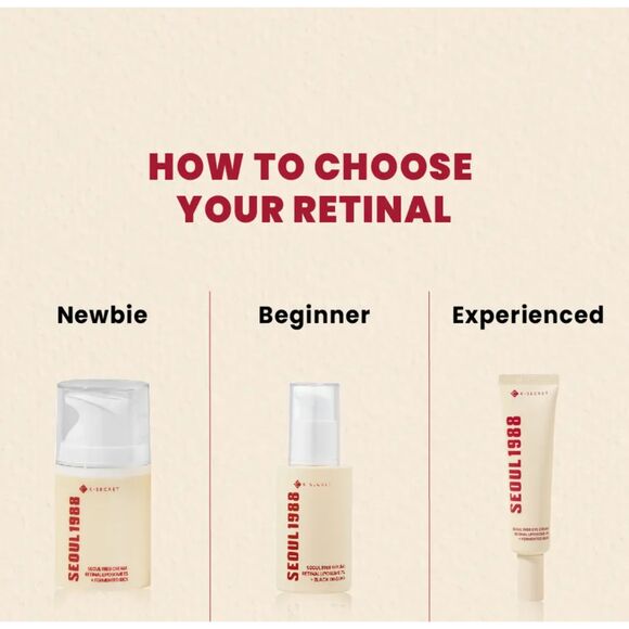 KSECRET, SEOUL 1988 Eye Cream: Retinal Liposome 4% + Fermented Bean - Picture 14 of 14